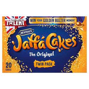 McVitie's Jaffa Cakes Twin Pack 20Pk 244g £1.25 @ Morrisons