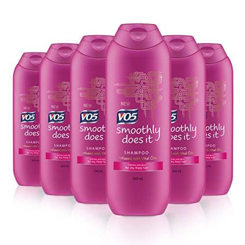 6 x VO5 Smoothly Does It Shampoo Infused with Vital Oils for Dry, Frizzy Hair, Anti-Frizz and Shine, 250ml - £6 (£5.70 sub & save) @ Amazon