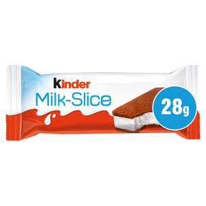 Kinder milk slice reduced to 19p @ Sainsbury's Lincoln