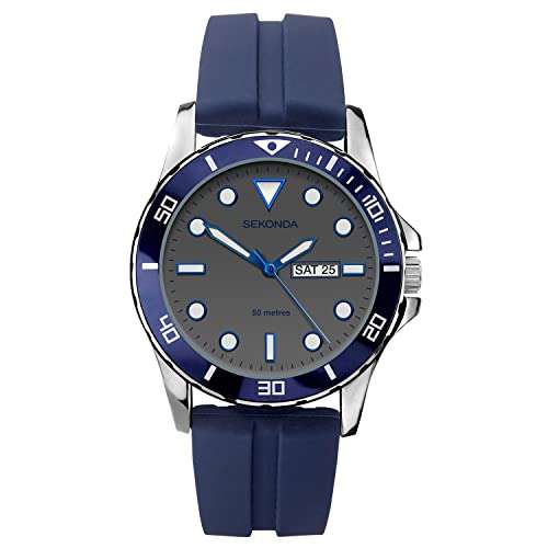 Sekonda Balearic Mens 44mm Quartz Watch Model 1702 - £22.17 sold by Sekonda @ Amazon