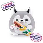 Snackles Super Sized 35 cm, Husky (Subway), by ZURU Cuddly Squishy Comfort 35 cm Plush