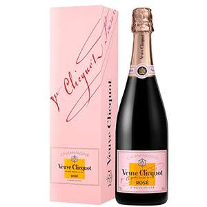 Veuve Clicquot Rosé, Gift Box 75 cl £36.75 with voucher @ Amazon