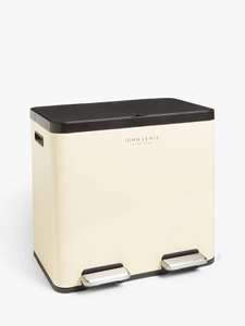 John Lewis Recycler Pedal Bin with Food Waste Caddy, 40L - £60 @ John Lewis & Partners