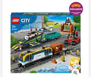 LEGO City 60336 Freight Train Toy Remote Control Sounds Set (Smyths & LEGO Shop Exclusive) £129.99 @ Smyths