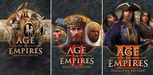 (PC Steam) Age of Empires: Definitive Edition £3.19 - AOE II: DE or AOE III: DE £4.87 each @ GamesPlanet
