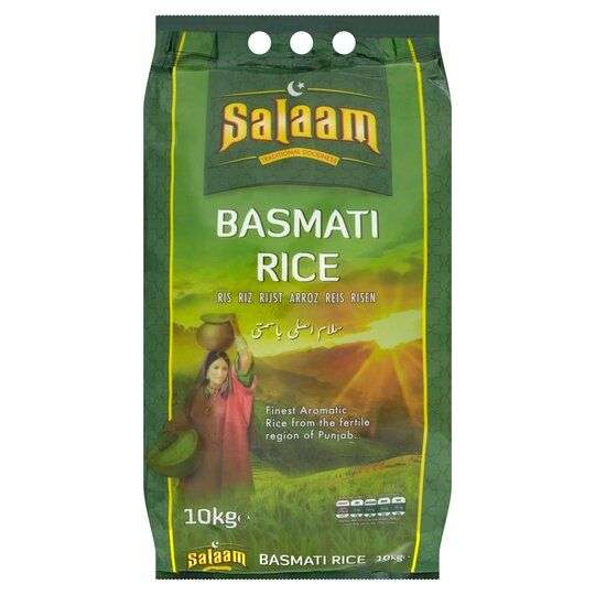 Salaam Basmati rice 10kg - £11 instore @ Asda Preston