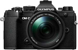 Olympus OM-D E-M5 Mark III Kit, 20MP Sensor 4K, 5-Axis Image Stabilization, Phase Detection AF Kit + 14-150mm Lens, Black - £911.36 @ Amazon