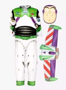 Disney Toy Story Buzz Lightyear Costume - 7-8 or 9-10 years £8 + Free click and collect @ Argos