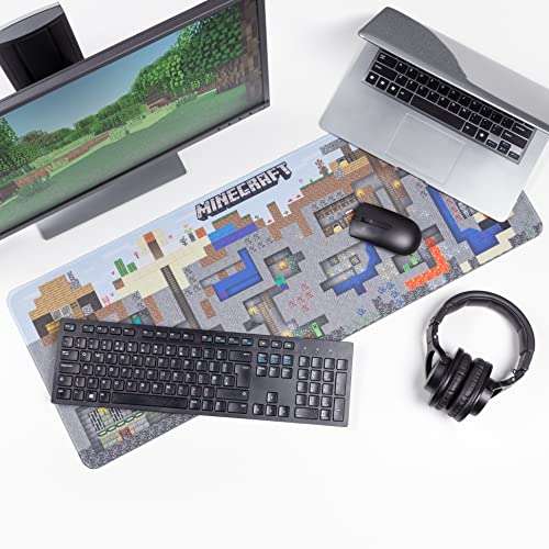 Paladone Minecraft World Desk Mat | Officially Licensed Merchandise, Multicolor - £11.60 @ Amazon