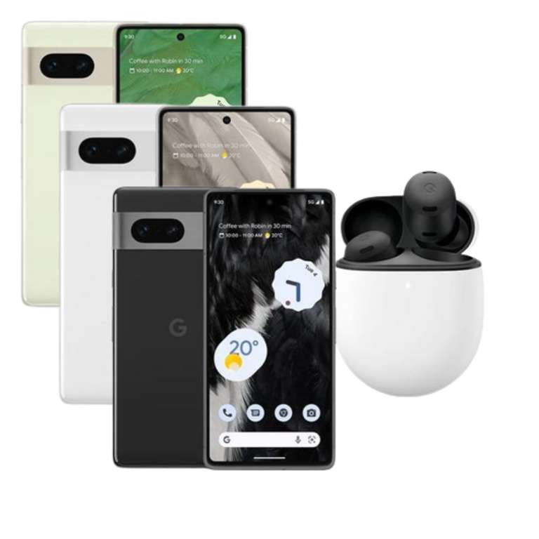 Google Pixel 7 with Buds Pro 128GB - £499 or 256GB - £599 (+ free VOXI SIM with 300GB data valid for 1 month)