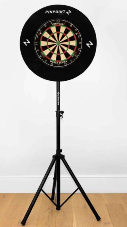 Pinpoint Professional Dartboard Full Setup, Including Board+Stand+Surround W/code
