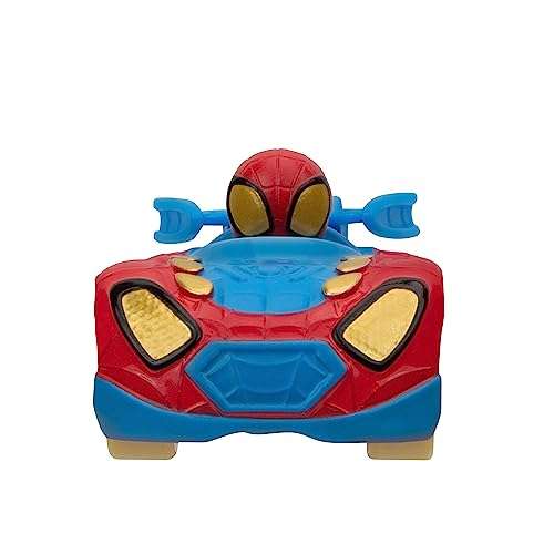 Marvel's Spidey and his Amazing Friends Amazing Metals 7 Pack 3-Inch Die-Cast Mini Vehicles with Built in Characters