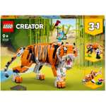 LEGO Creator: 3 in 1 Majestic Tiger Animal Building Toy (31129) - £26.98 delivered @ Zavvi