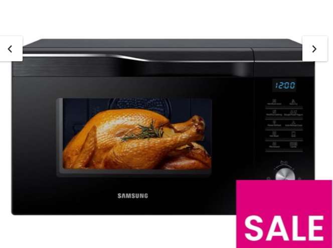 Samsung Easy View MC28M6055CK/EU 28-Litre Combination Microwave Oven With HotBlast Technology - Black £199 free C&C @ Very
