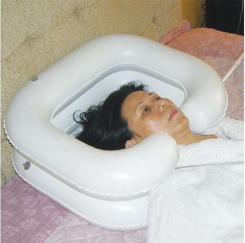 Homecraft Inflatable Shampoo Basin, Wash Hair in Bed, Long Term Bedrest, Disabled £12.99 @ Amazon