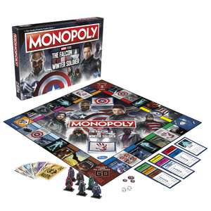 Monopoly: Marvel Studios' The Falcon and the Winter Soldier Edition Board Game
