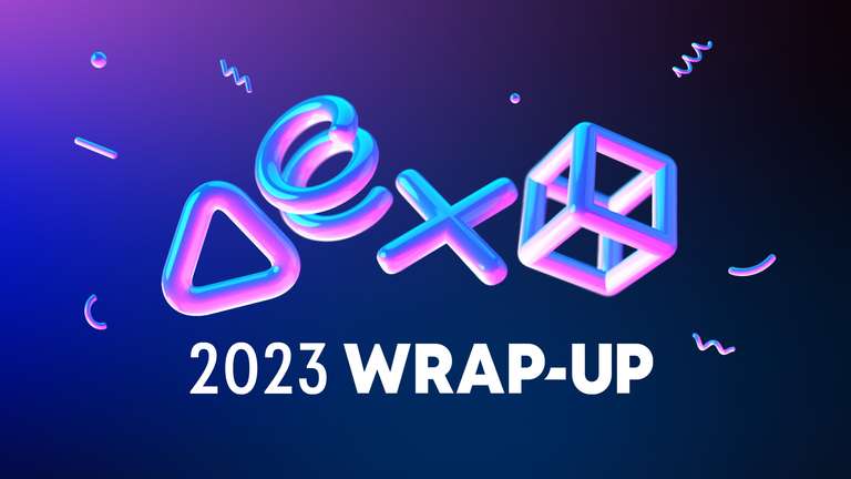 PlayStation Wrap Up 2023 + Free Avatar W/Code + PlayStation Stars Digital Collectible