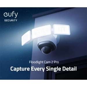 Eufy Floodlight Cam 2 Pro, 360 - Degree Pan & Tilt for Costco Members only - £194.99 @ Costco