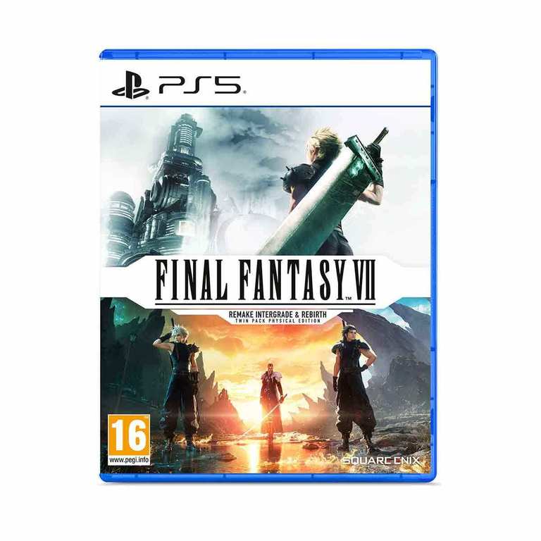 Final Fantasy VII Remake Intergrade & Rebirth Twin Pack - PS5 - w/Code