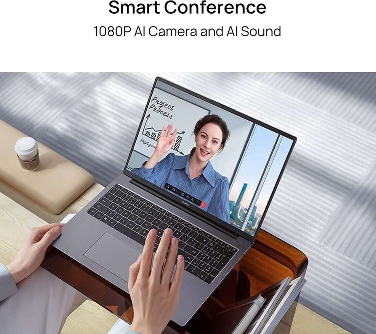HUAWEI MateBook D 16 16 Inch, i5 12450H 12th Gen, 8GB 512GB, 1.7kg, Metal body Laptop £539.99 Delivered With Code @ Huawei Store UK