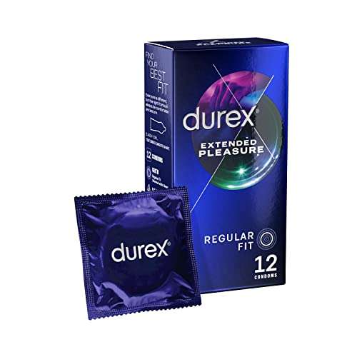 Durex Extended Pleasure Condoms, 12 Count (Pack of 1) £5.99 Dispatches from Amazon Sold by Pennguin UK