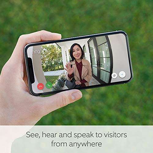 Ring Video Doorbell (2nd Gen) by Amazon | Wireless Video Doorbell Security Camera with 1080p HD Video