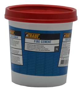 4TRADE Ready Mixed Neutral Colour Fire Cement Neutral 1kg