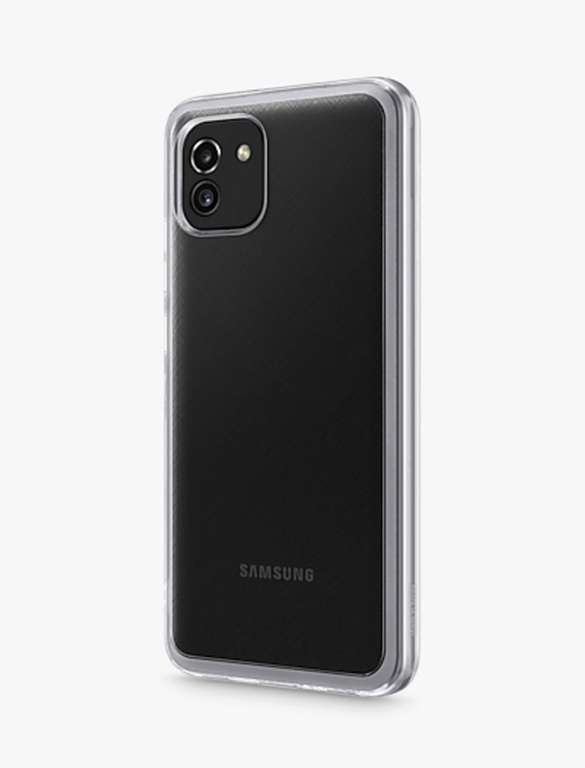 Samsung Galaxy A03 Soft Clear Cover - £1 (+£2.50 Click & Collect) @ John Lewis & Partners