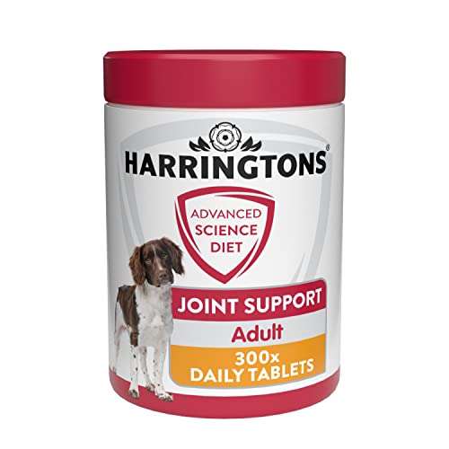 Harringtons Advanced Science Adult Dog Dog Joint Care Supplements 300x Tablets £27.41 / £26.04 Sub & Save + 35% Voucher on 1st S&S @ Amazon