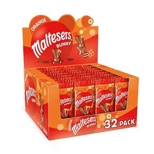 32x Maltesers Chocolate Orange Bunny (Good Best Before Date 12/02/2023) - 29g Each / 928g Total - £8 Delivered @ Yankee Bundles
