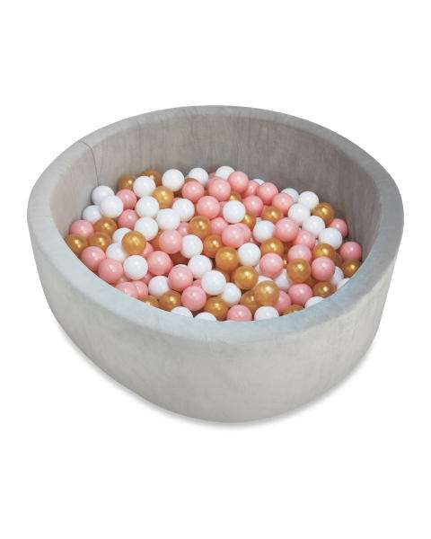 Nuby Blue & Silver Ball Pit (also Turquoise & Mint and Pink & Gold) £49.99 @ Aldi