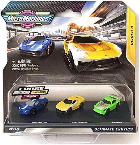 Micro Machines Series 3 Mega Bundle (3 Packs - 9 Cars in total) £14.95 Dispatches from Amazon Sold by Toptoys2u Ltd - Express