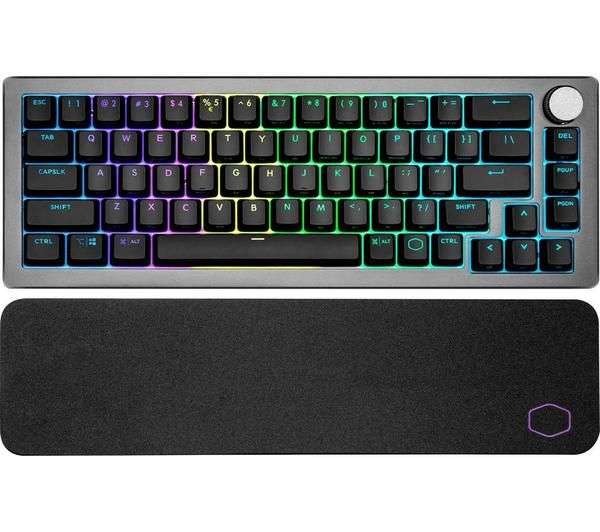COOLER MASTER CK721 Wireless Mechanical Gaming Keyboard £49.99 with code @ Currys
