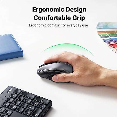 UGREEN Wireless Keyboard and Mouse Set, Nano 2.4G USB Receiver /4000 DPI with voucher @ UGREEN GROUP LIMITED UK
