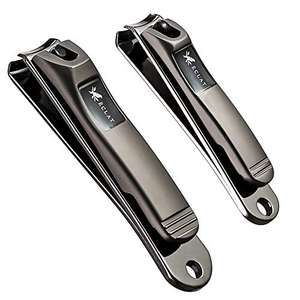 Éclat Premium Nail Clippers for Men & Women - 2 Pack - Zinc Alloy Nail Clipper Set £5.79 Dispatches from Amazon Sold by Simplynatural
