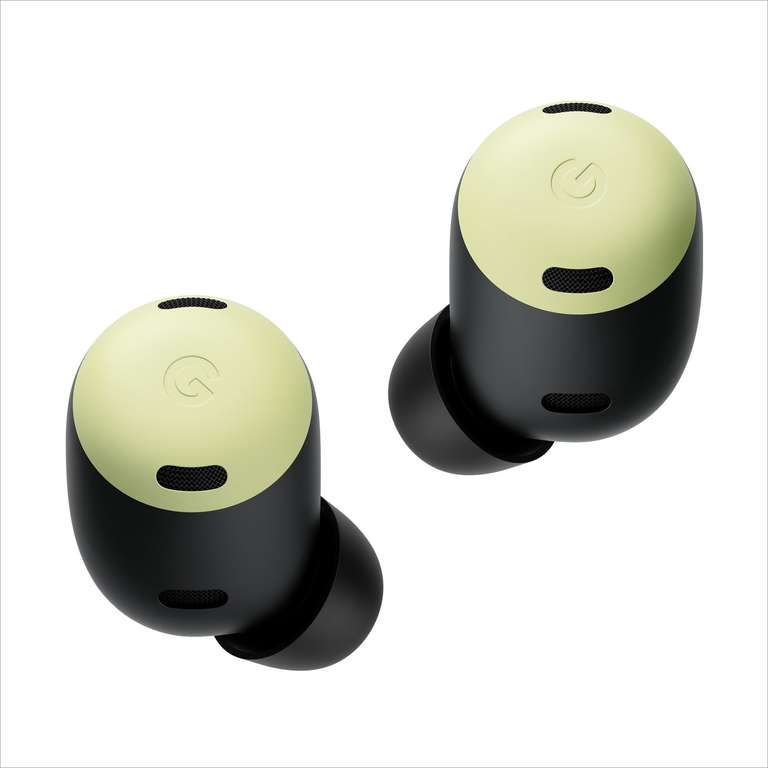 Google Pixel 8 Pro – Unlocked Porcelain, 128GB + Pixel Buds Pro – Wireless Earbuds – Bluetooth Headphones – Lemongrass