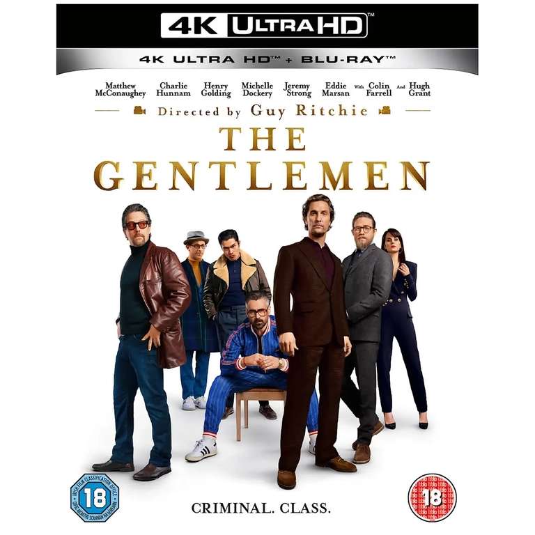 The Gentlemen 4K UHD + Blu-ray (Used) - £6 (Free Click & Collect) @ CeX