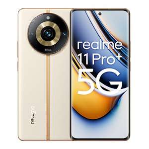 realme 11 Pro+ 5G 12+512GB Smartphone, 200MP OIS SuperZoom Camera, 120Hz Curved Vision Display, 5000mAh Battery, 100W (Sold By Amazon EU)