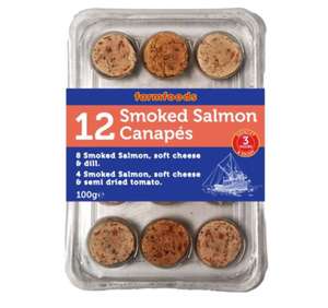 12 smoked salmon canapés - bridgewater