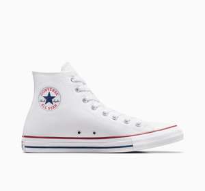 Converse Unisex Chuck Taylor All Star Classic High, Optical White + 10% Student Discount (Limited Sizes)