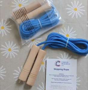 Fundraise and Get a Cancer Research UK Skipping Rope: Sign Up To Challenge To Raise Money For Cancer Research