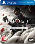 Ghost Of Tsushima Special Steelbook Edition (French) PS4 (Customer return - Used: Good)