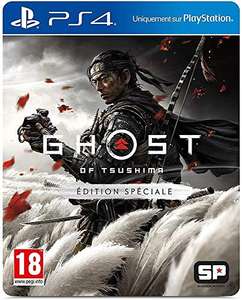 Ghost Of Tsushima Special Steelbook Edition (French) PS4 (Customer return - Used: Good)