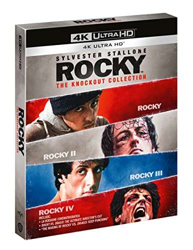 ROCKY I-IV 4 FILM COLLECTION (4K Ultra HD) - {£24.59 Shipped For Eligible Accounts}