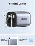 UGREEN USB C Charger, MacBook Charger Nexode 65W Foldable Fast GaN Charger 3-Port USB C Plug Support Sold by UGREEN GROUP LIMITED UK FBA