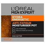 L'Oréal Men Expert Hydra Energetic Intensive 24hr Hydration Daily Moisturiser Face Cream for Men 50ml £4.03 S&S