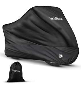 TechRise Outdoor Motorbike Cover/Bike Cover for 2-3 Bikes Orange or Nero - Sold By TechTack(EU) FBA