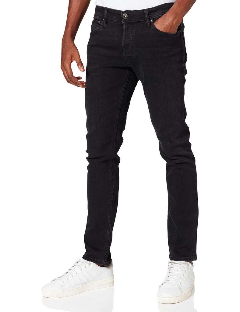 JACK & JONES Men's Jeans - Black Denim - Limited Sizes | hotukdeals