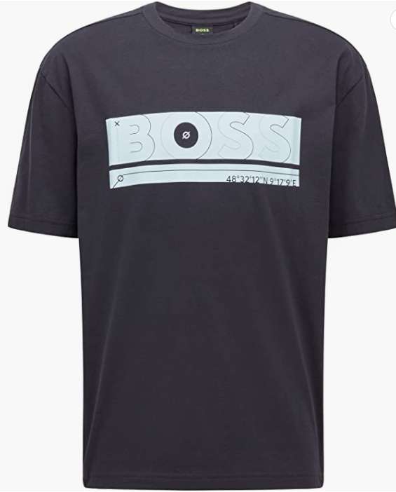 BOSS Mens T-shirt in Organic Cotton Size: Small £15.03 @ Amazon