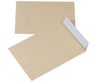 Envelopes Silicone-Coated Self-Adhesive Office Products HK B5 176x250mm 90gsm - 10pcs